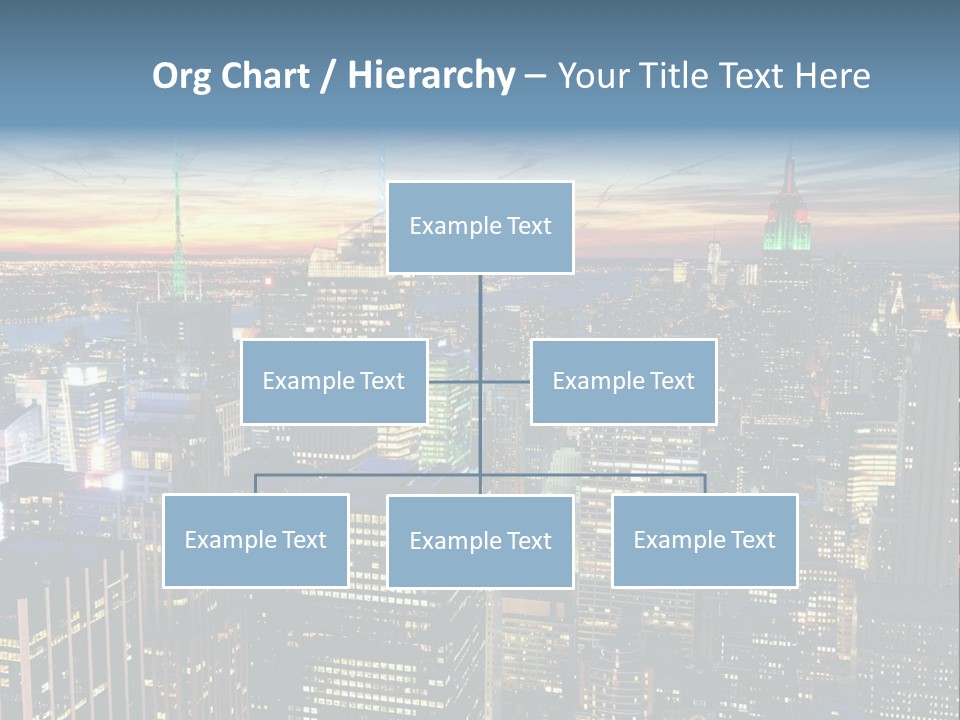 Penthouse Sunset New PowerPoint Template