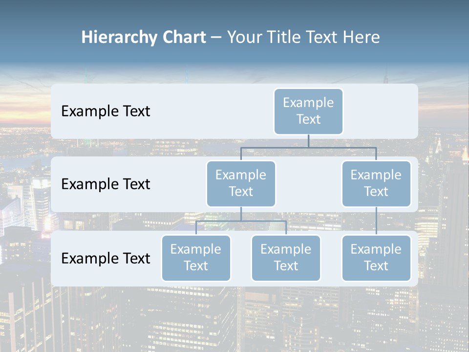 Penthouse Sunset New PowerPoint Template