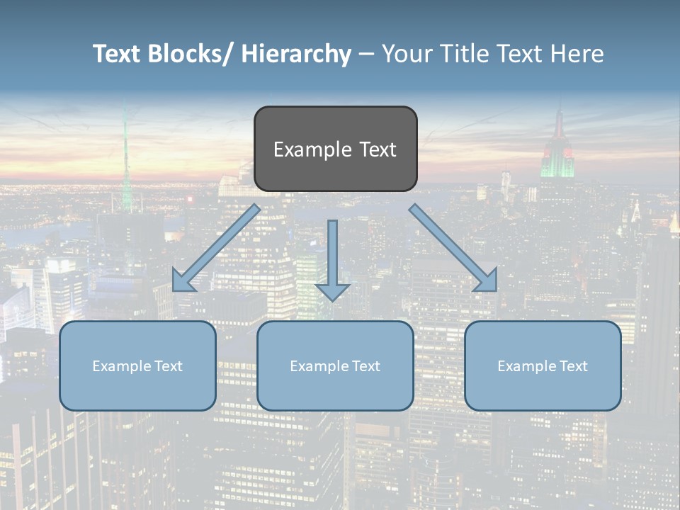 Penthouse Sunset New PowerPoint Template