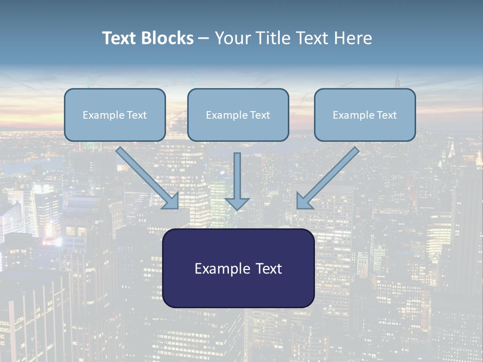 Penthouse Sunset New PowerPoint Template