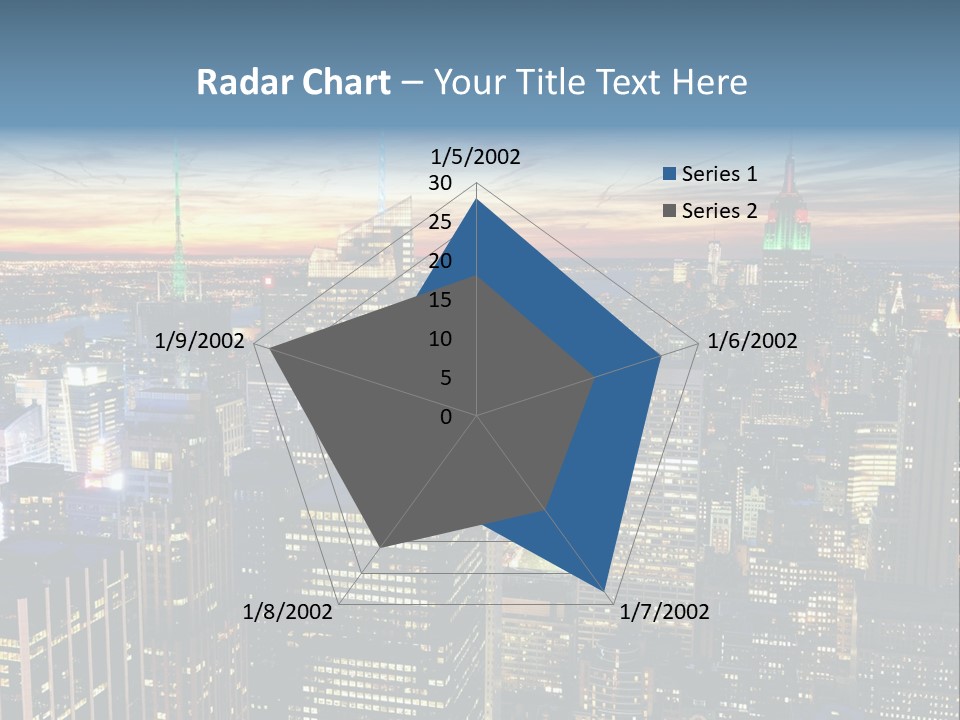 Penthouse Sunset New PowerPoint Template