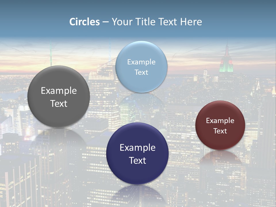 Penthouse Sunset New PowerPoint Template
