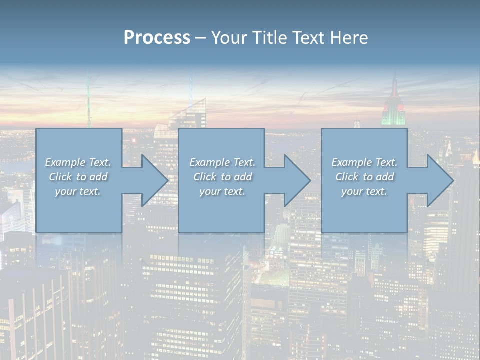Penthouse Sunset New PowerPoint Template