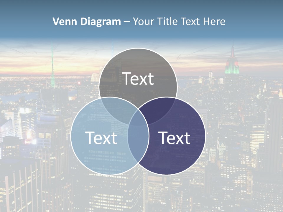 Penthouse Sunset New PowerPoint Template