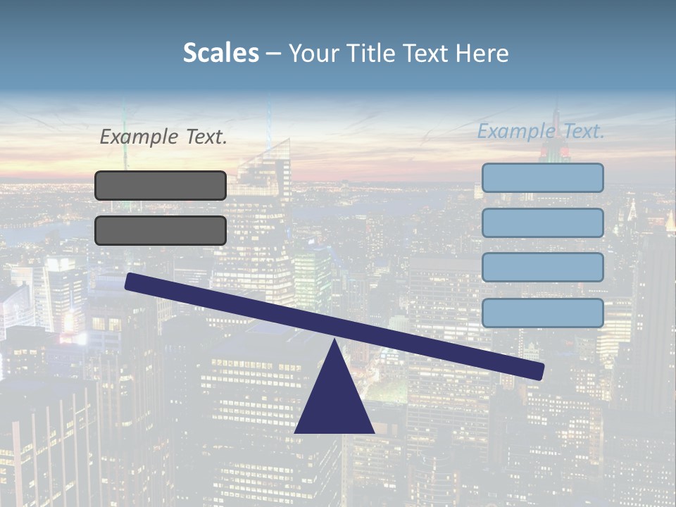 Penthouse Sunset New PowerPoint Template