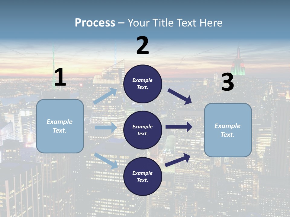 Penthouse Sunset New PowerPoint Template