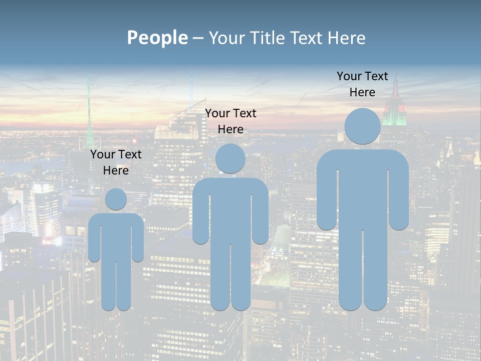 Penthouse Sunset New PowerPoint Template