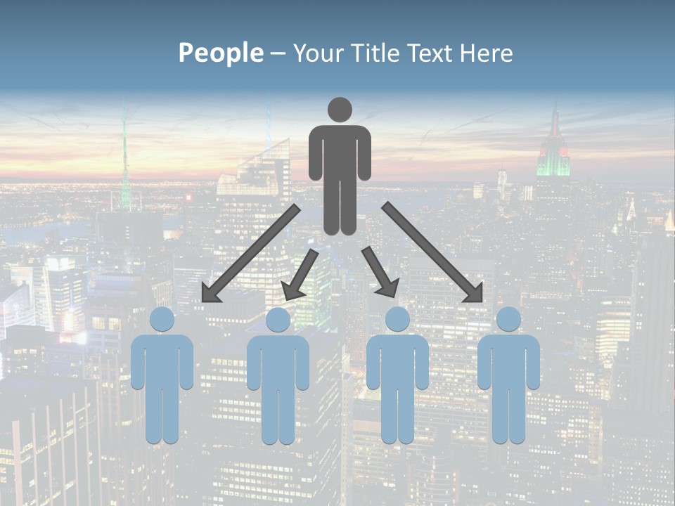 Penthouse Sunset New PowerPoint Template