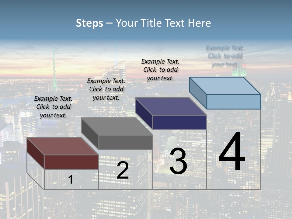 Penthouse Sunset New PowerPoint Template