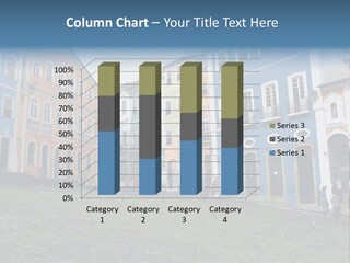 Summer Famous Center PowerPoint Template