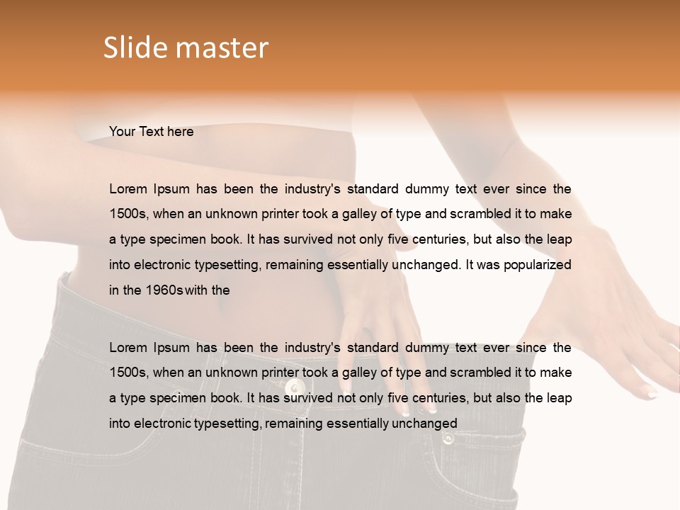 Loss White Nice PowerPoint Template