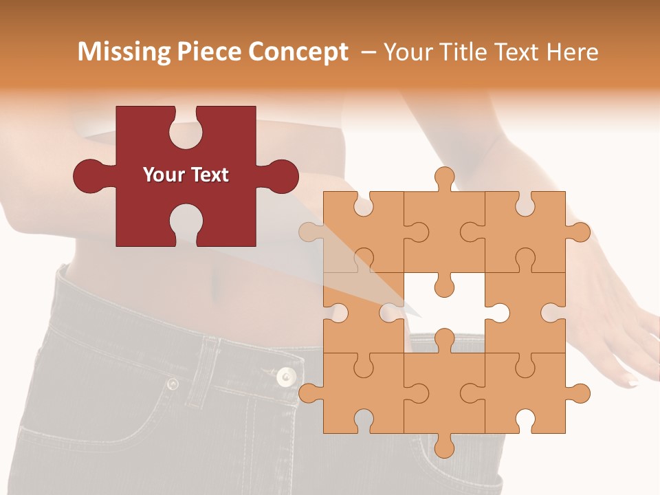 Loss White Nice PowerPoint Template