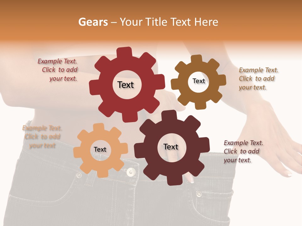 Loss White Nice PowerPoint Template