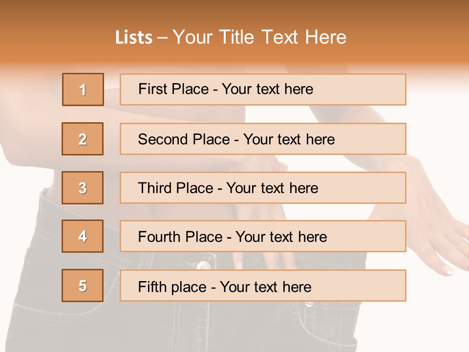 Loss White Nice PowerPoint Template