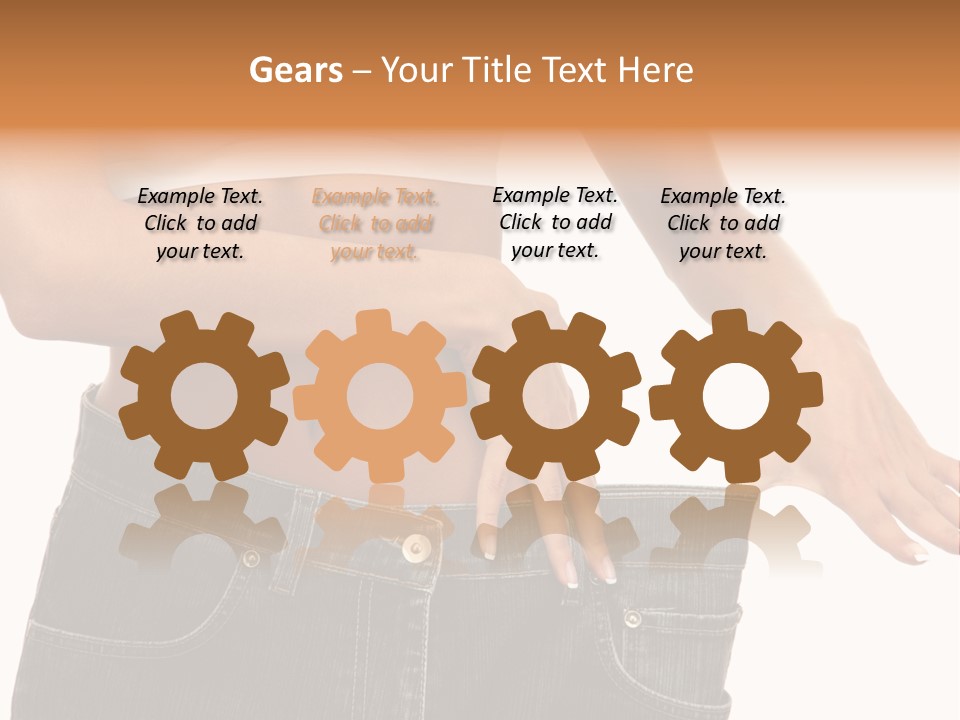 Loss White Nice PowerPoint Template