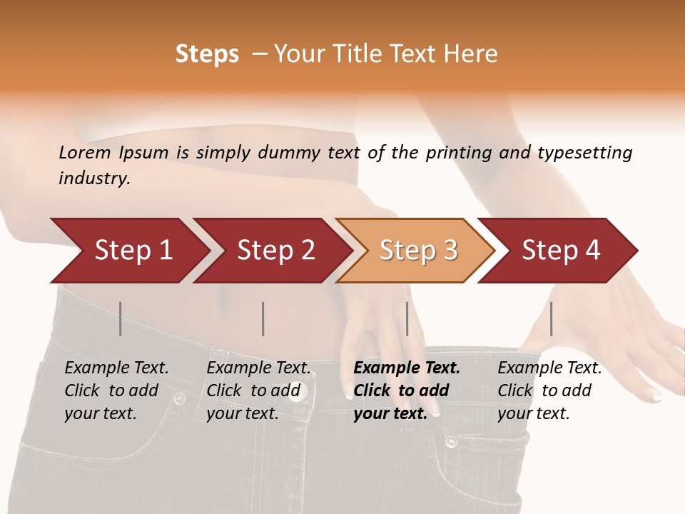 Loss White Nice PowerPoint Template