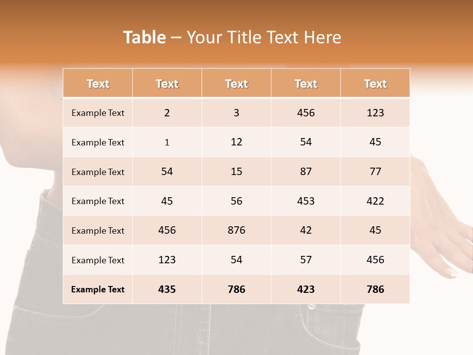 Loss White Nice PowerPoint Template