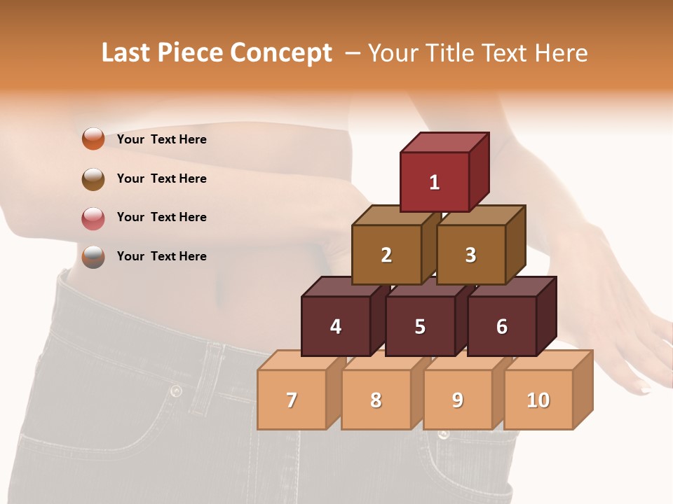 Loss White Nice PowerPoint Template