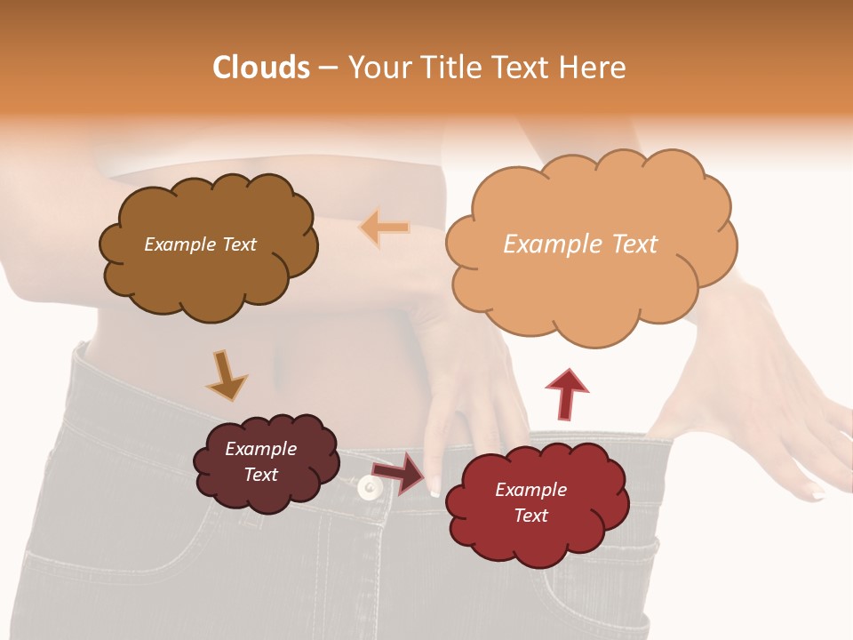 Loss White Nice PowerPoint Template