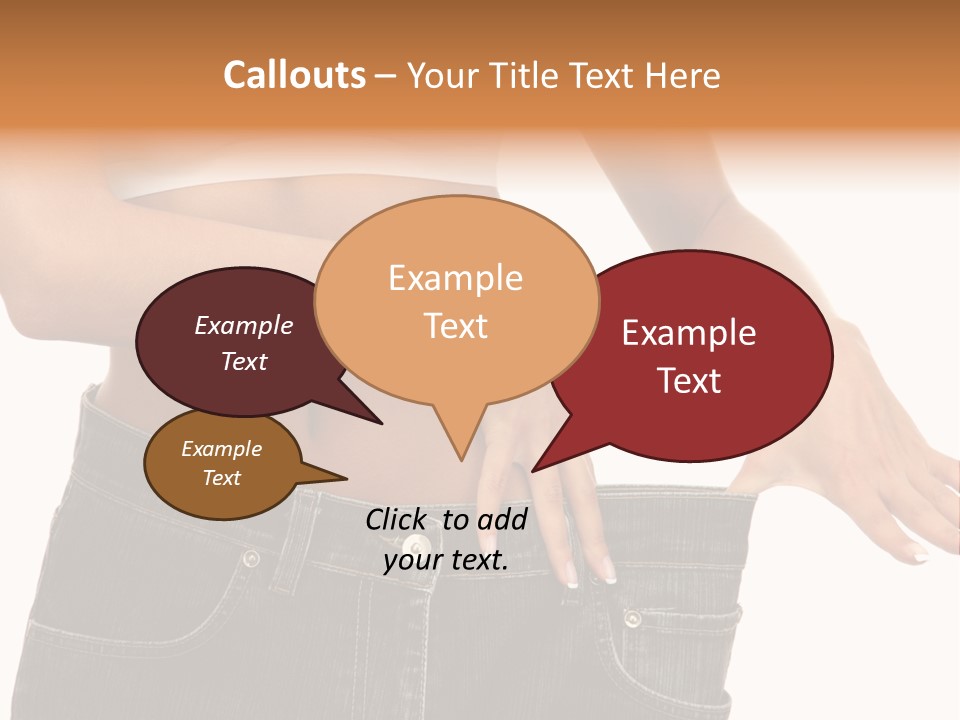 Loss White Nice PowerPoint Template