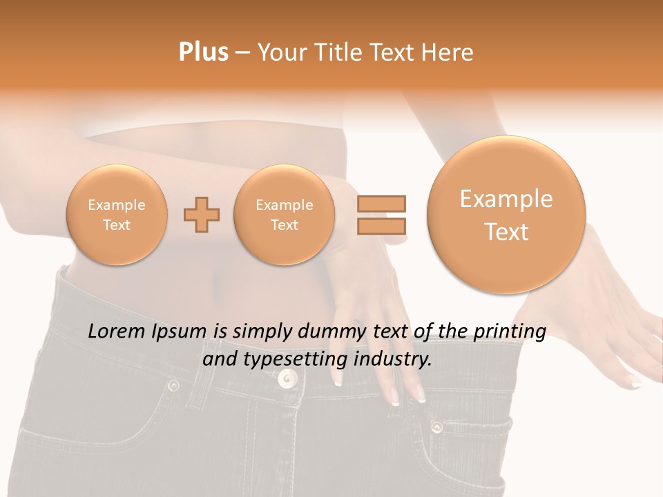 Loss White Nice PowerPoint Template