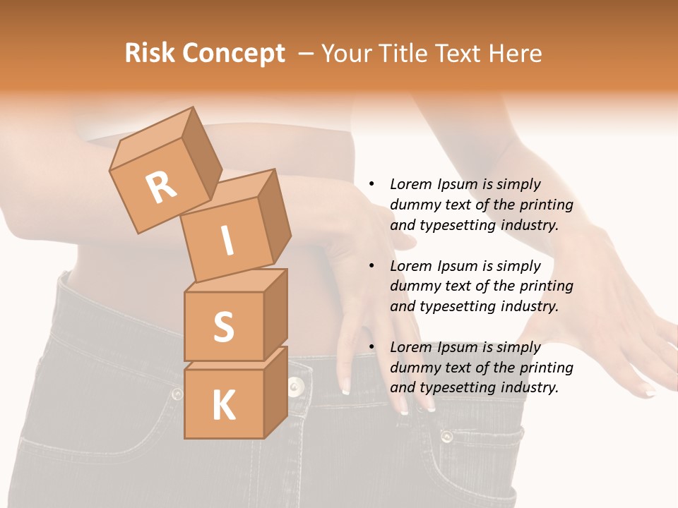 Loss White Nice PowerPoint Template