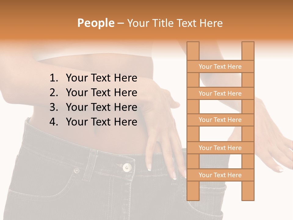 Loss White Nice PowerPoint Template