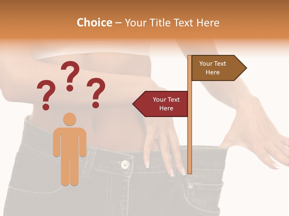 Loss White Nice PowerPoint Template