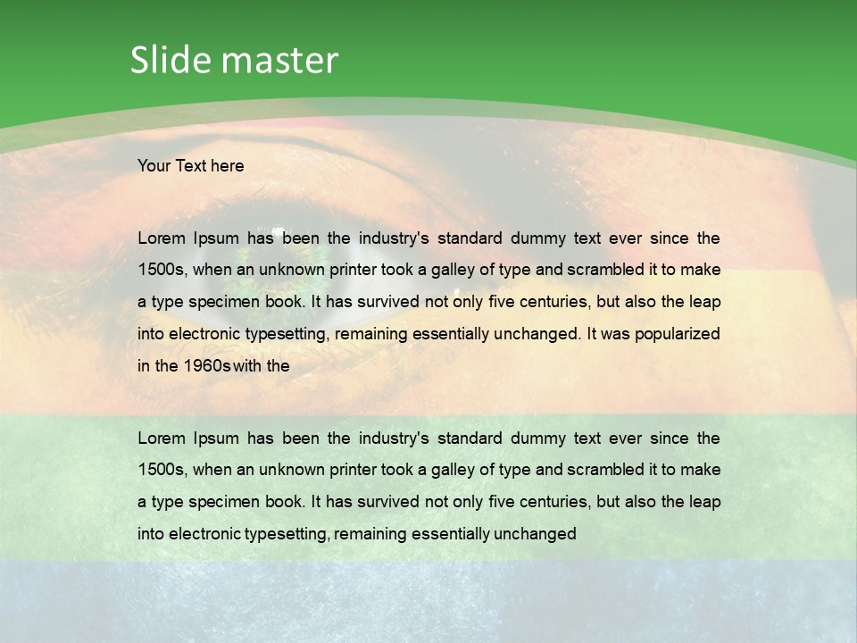 Sexuality Red Skin PowerPoint Template