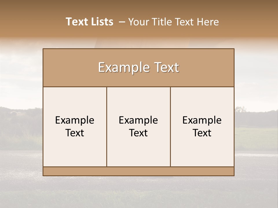 Grass Man Stress PowerPoint Template
