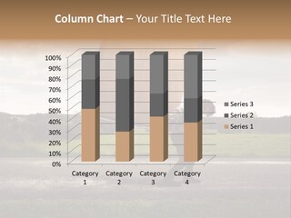 Grass Man Stress PowerPoint Template