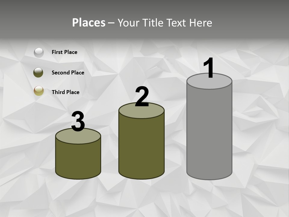 Construction Polygon Plastic PowerPoint Template