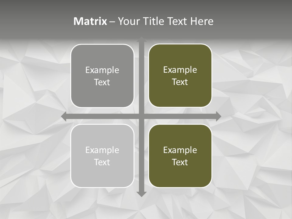 Construction Polygon Plastic PowerPoint Template
