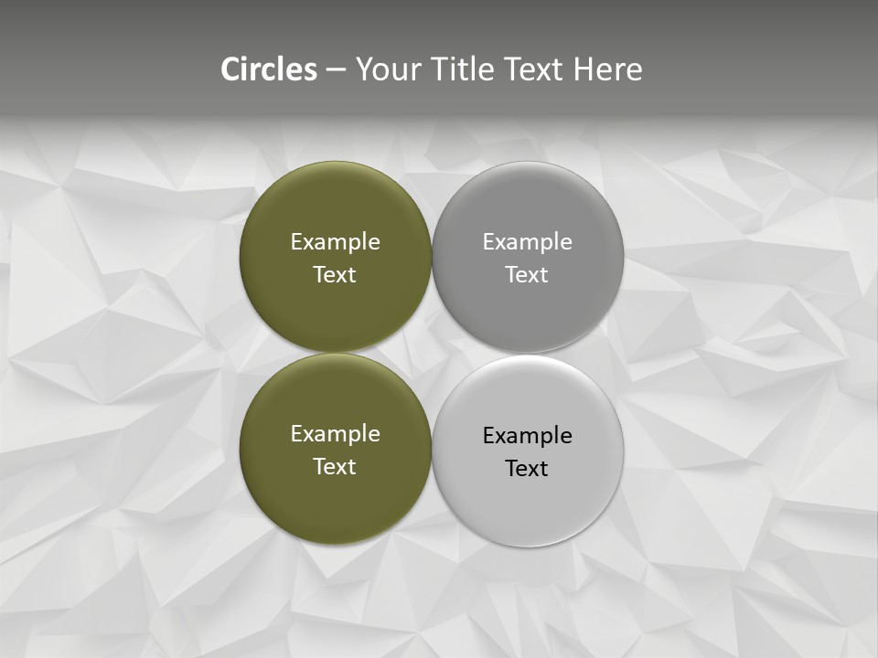 Construction Polygon Plastic PowerPoint Template