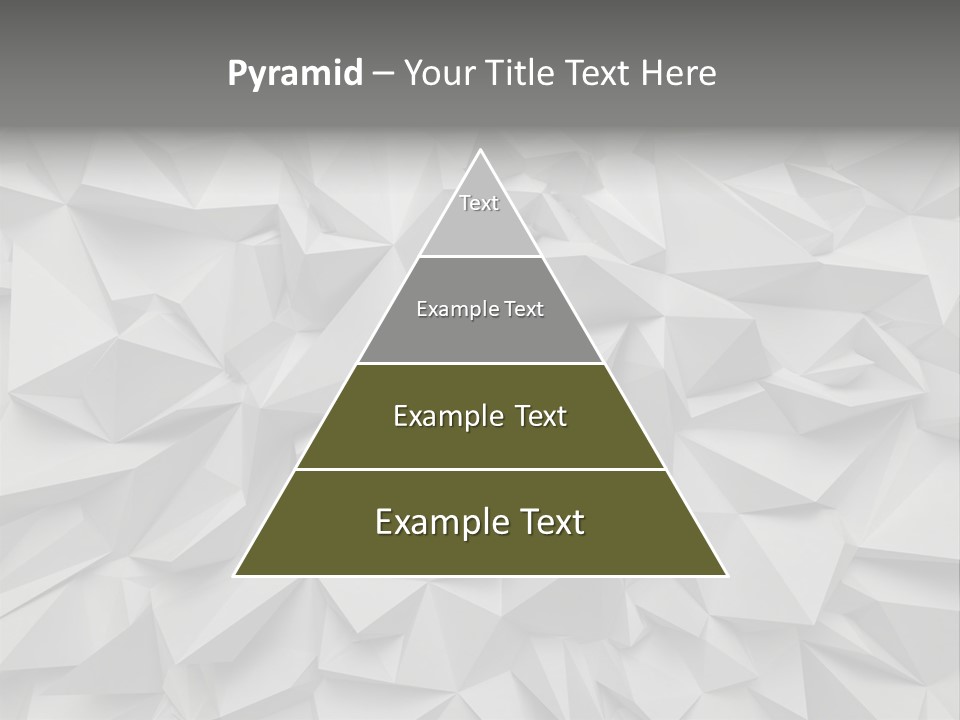 Construction Polygon Plastic PowerPoint Template