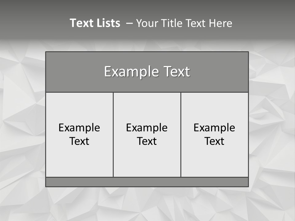 Construction Polygon Plastic PowerPoint Template
