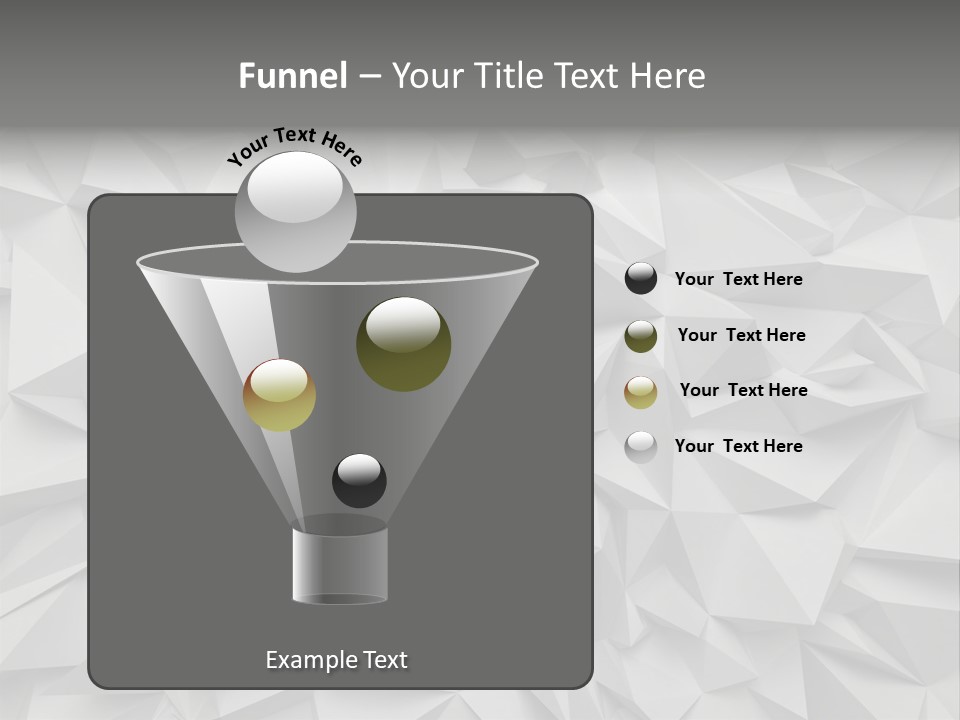 Construction Polygon Plastic PowerPoint Template