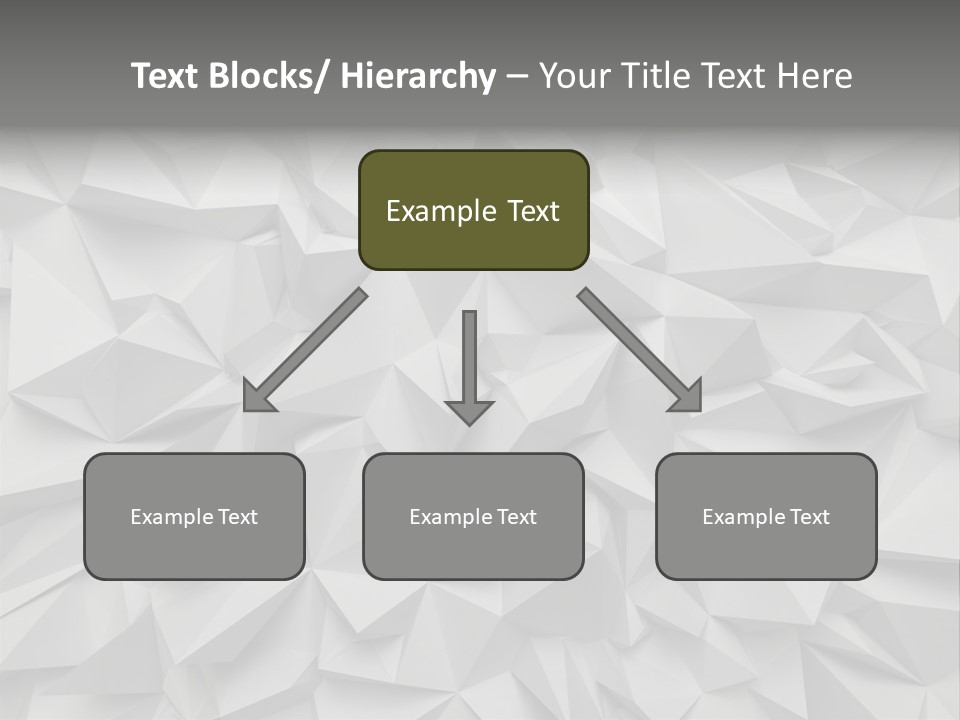 Construction Polygon Plastic PowerPoint Template