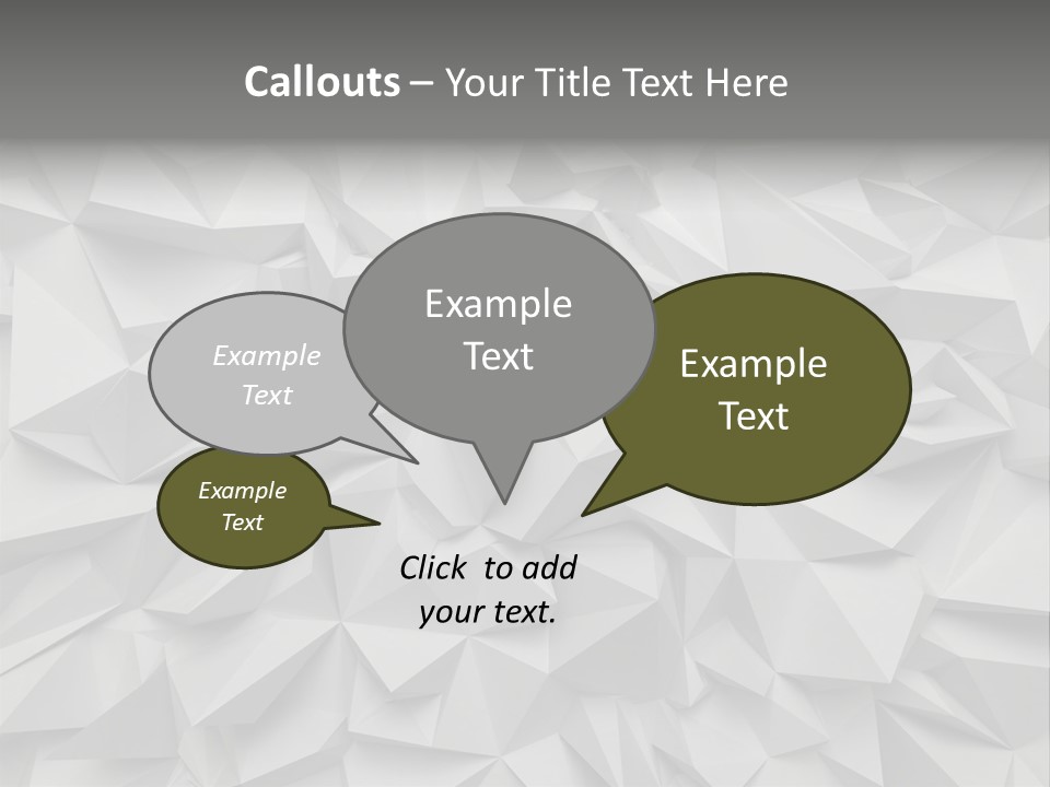 Construction Polygon Plastic PowerPoint Template