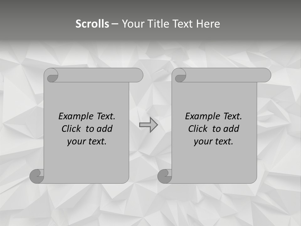 Construction Polygon Plastic PowerPoint Template