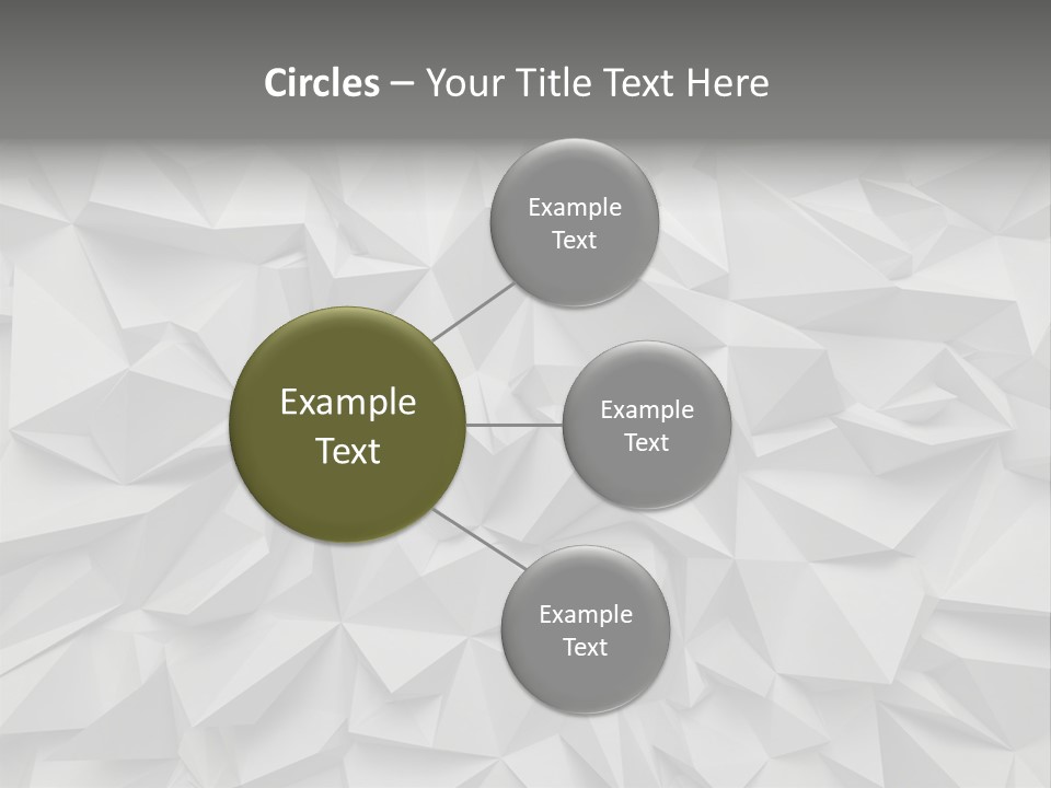 Construction Polygon Plastic PowerPoint Template