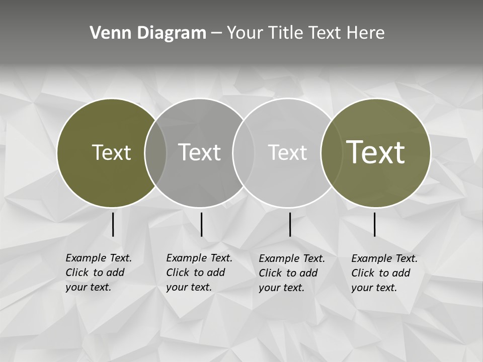 Construction Polygon Plastic PowerPoint Template