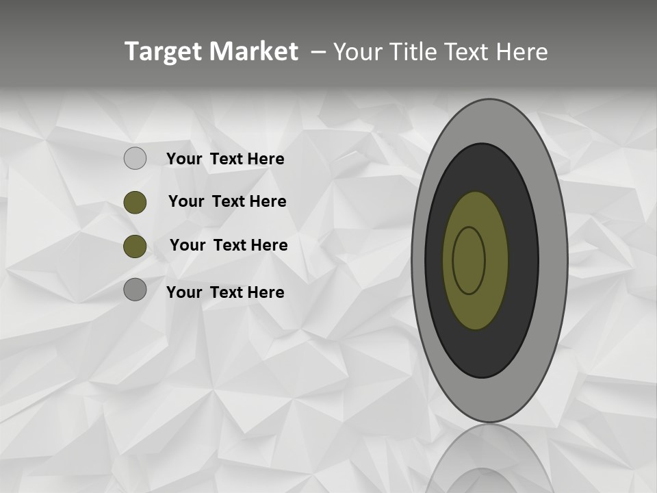 Construction Polygon Plastic PowerPoint Template