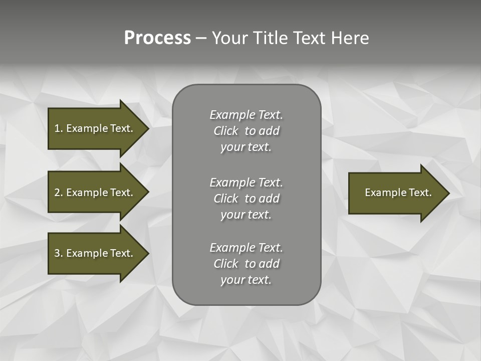 Construction Polygon Plastic PowerPoint Template