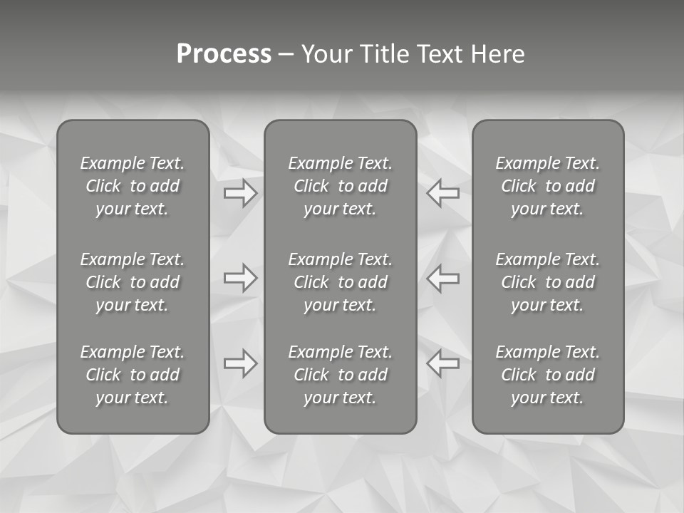 Construction Polygon Plastic PowerPoint Template