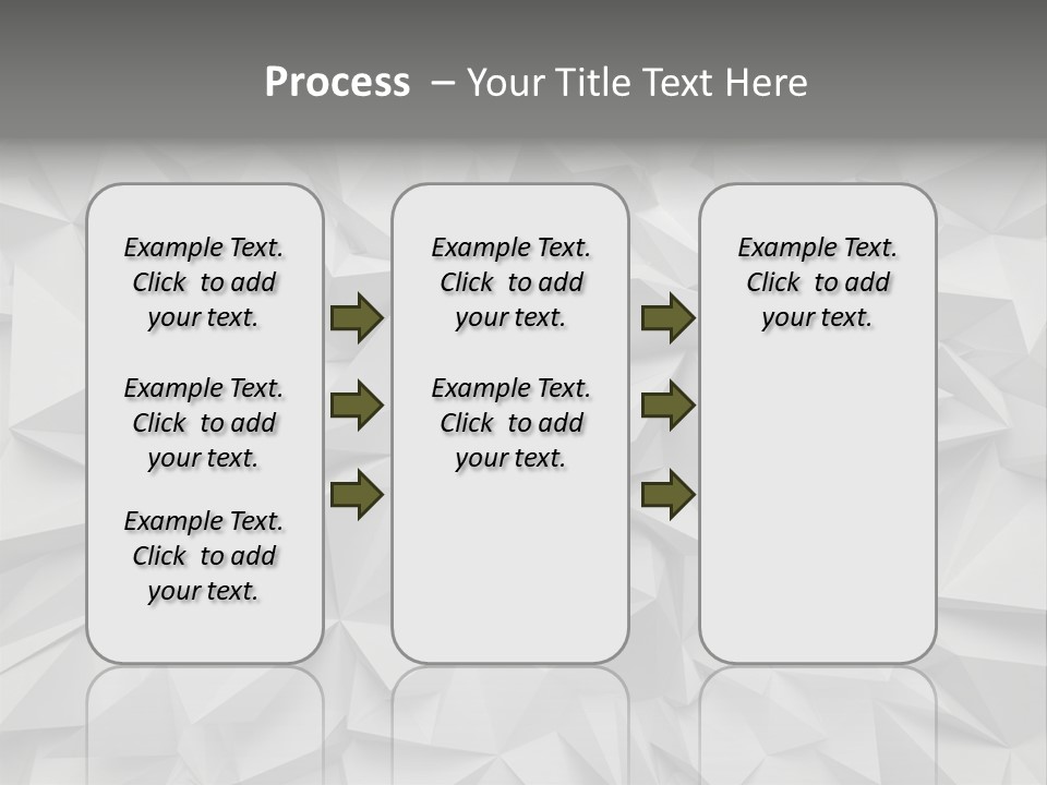 Construction Polygon Plastic PowerPoint Template