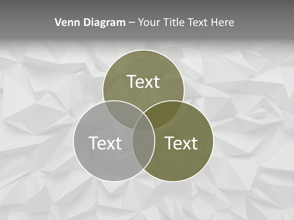 Construction Polygon Plastic PowerPoint Template