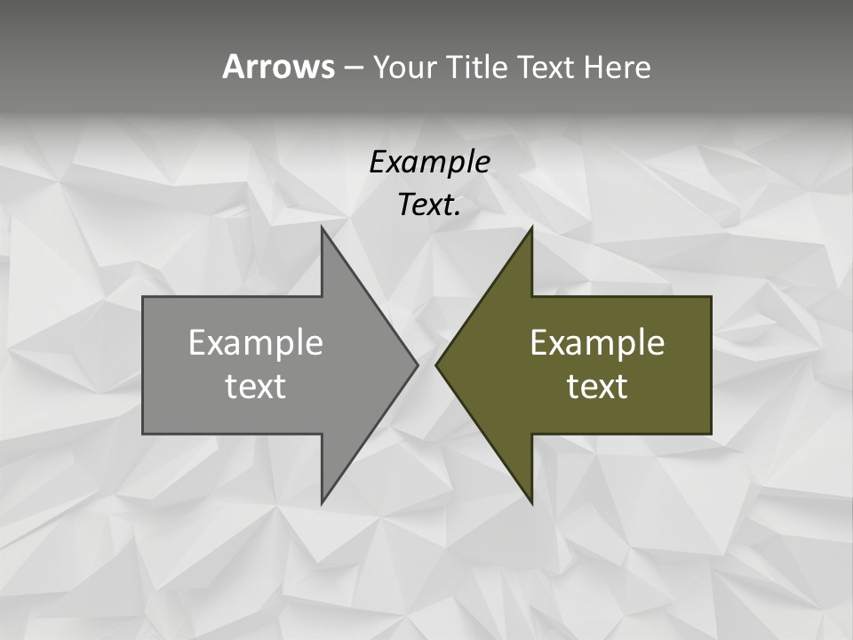 Construction Polygon Plastic PowerPoint Template