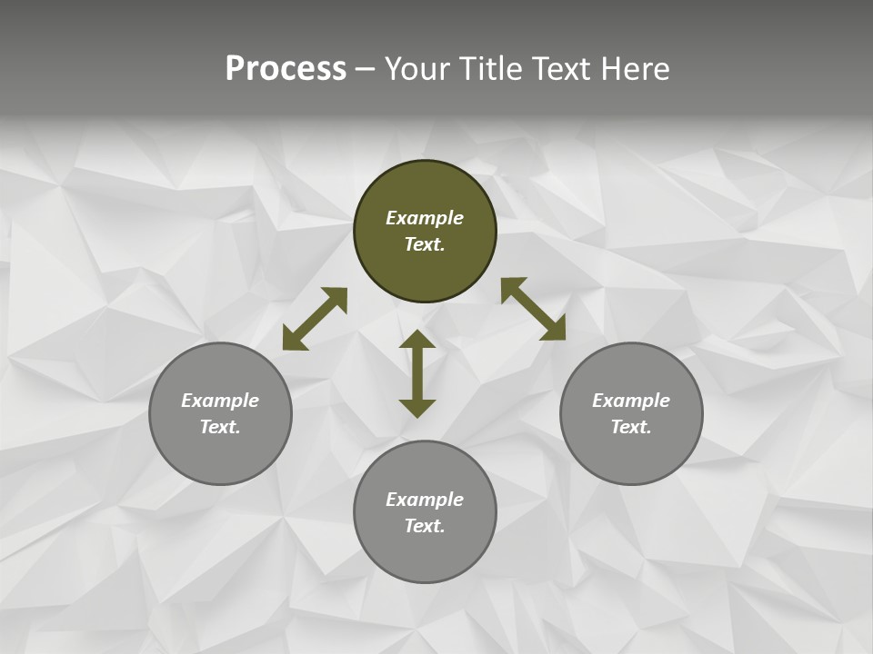 Construction Polygon Plastic PowerPoint Template