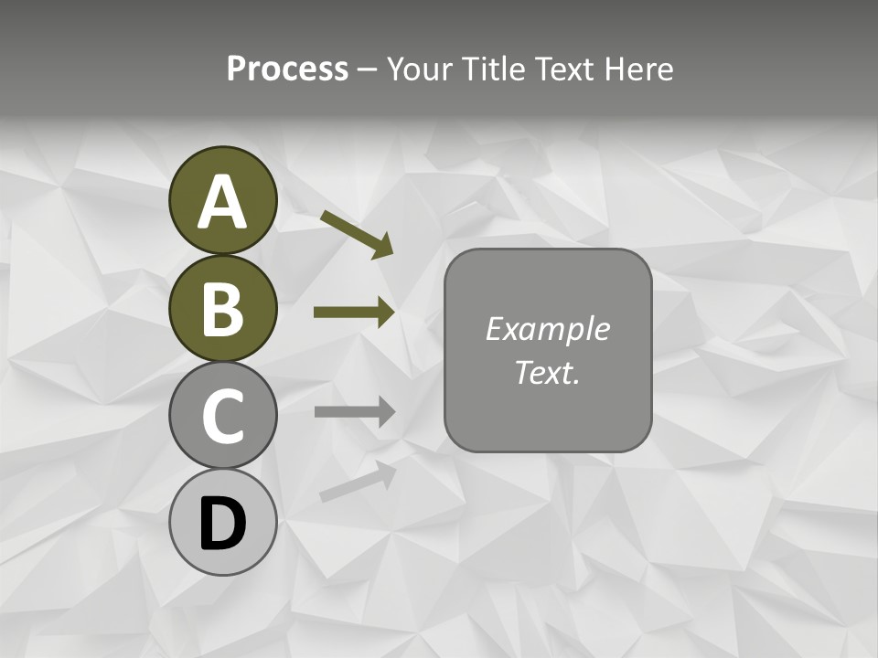 Construction Polygon Plastic PowerPoint Template